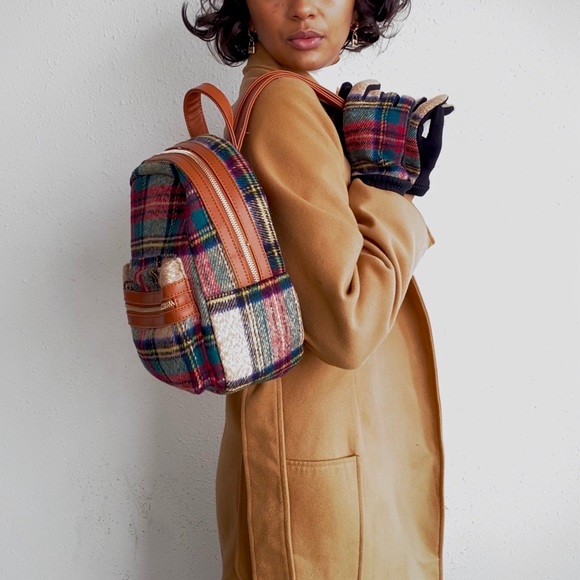 Plaid Backpack - Picture 3 of 3